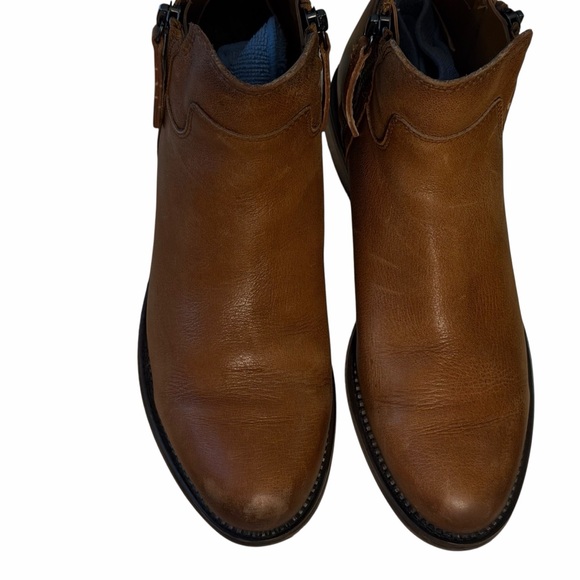 Franco Sarto Leather Halford Bootie - Picture 3 of 8